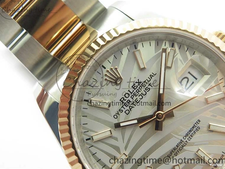 MiroTime 0324 Thermal DateJust 36 SS RG 126231 BP Maker 1:1 Best Edition Silver Gray Dial on Oyster Bracelet 2509